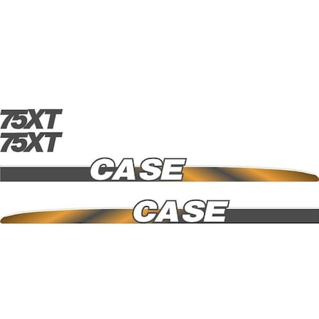 Aftermarket Whole Machine Decal Set Fits Case Skidsteer 75XT MAE30-0016